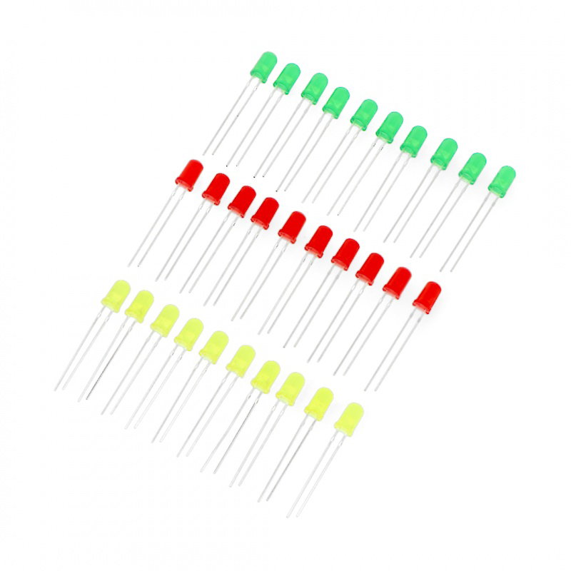 Ein Satz 5mm LEDs - justPi - 30St