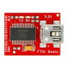 USB-UART FTDI 3,3 V miniUSB-Konverter - SparkFun DEV-09873