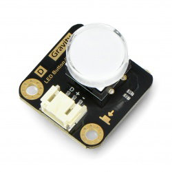 Schwerkraft - LED-Taster - LED-beleuchteter Taster - rot -