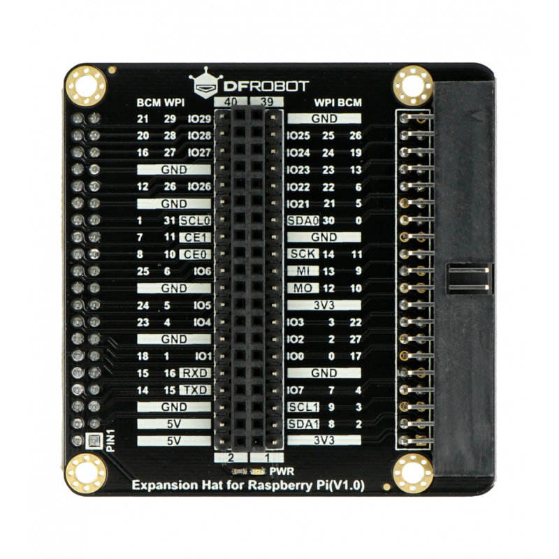 Expander of IO pins - Erweiterungsmodul für den Raspberry Pi