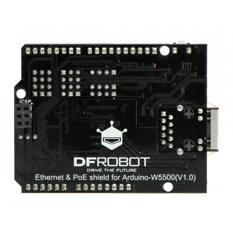 Ethernet- und PoE-Schild – W5500 – Ethernet- und PoE-Schild für