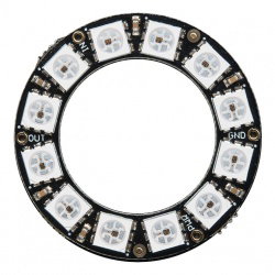 NeoPixel Ring - RGB-LED-Ring 12xWS2812 - Adafruit 1643