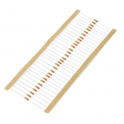 JustPi THT CF Widerstand Kohle 1/4W 220Ω - 30St