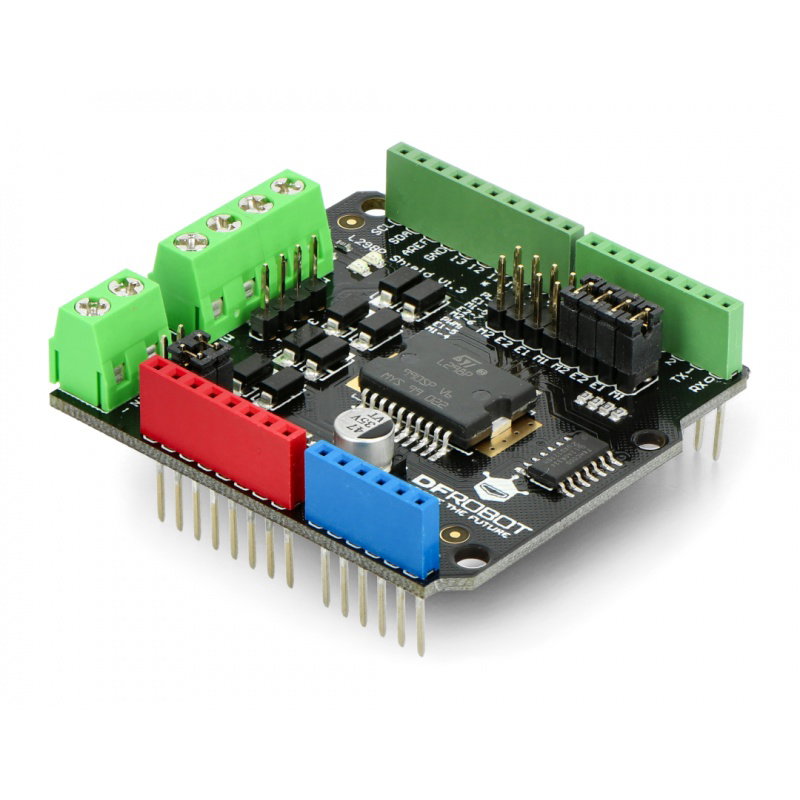 DFRobot Motor Shield L298P v1.3 - zweikanaliger Motortreiber -