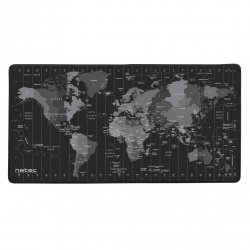 Maxi-Mauspad - Natec Time Zone Map - 80x40cm