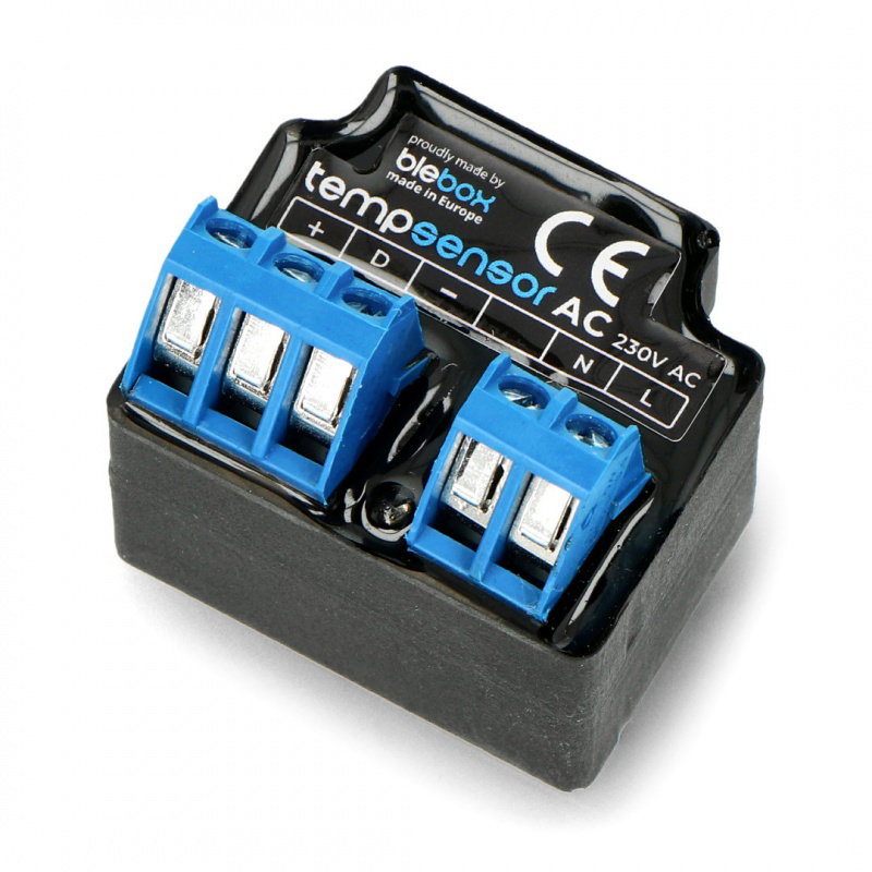 BleBox tempSensorAC - WiFi Temperatursensor, 230VAC - bis zu 4