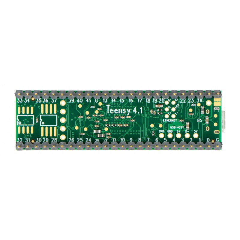 Teensy 4.1 ARM Cortex M7 mit Anschlüssen - Arduino-kompatibel -