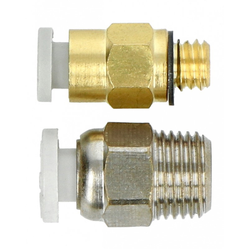 Set aus zwei pneumatischen Creality-Anschlüssen - 2,5 mm und 4