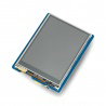 LCD TFT Rev 2.1 Touch-Display 2,8 '' 320x240px SPI mit microSD-Lesegerät - Shield für Arduino - Waveshare 10684