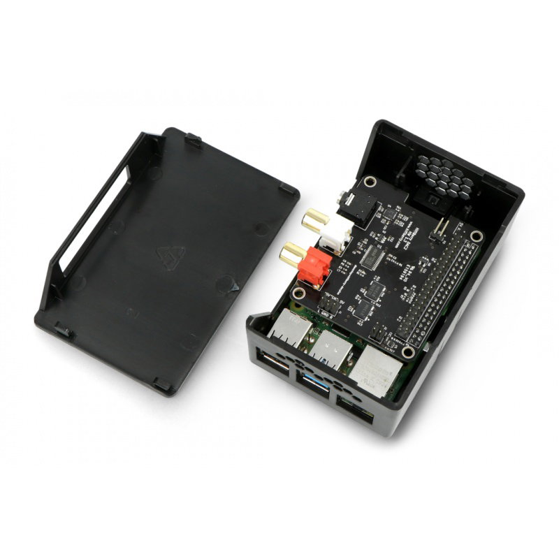 HighPi Pro Gehäuse für Raspberry Pi 4B und HiFiBerry -