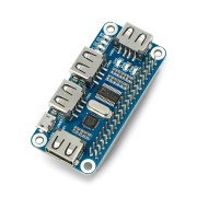 USB Hub Hat - Hub mit 4 Ports - Overlay für Raspberry Pi 4B /