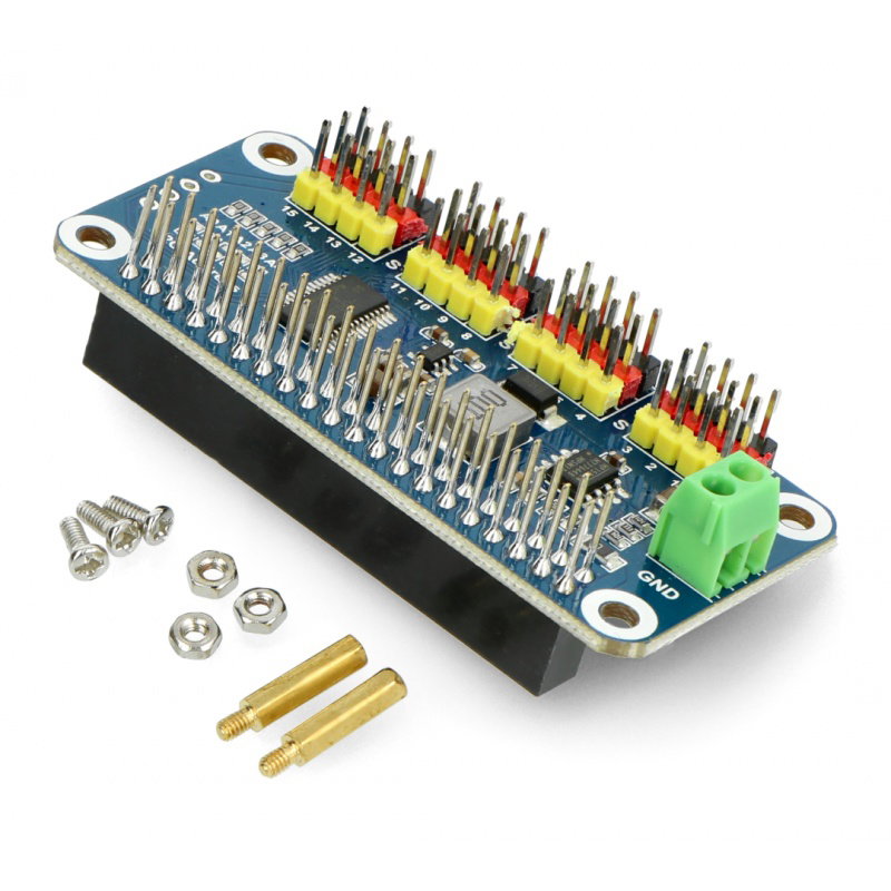 Servo Driver HAT IC Test Board - 16 Servotreiber für Raspberry