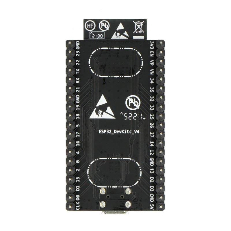 ESP32-DevKitC-32E V4 WiFi + BT 4.2- platforma z modułem