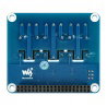 RPi-Relaisplatine – 3 Relais – Raspberry Pi-Overlay – Waveshare