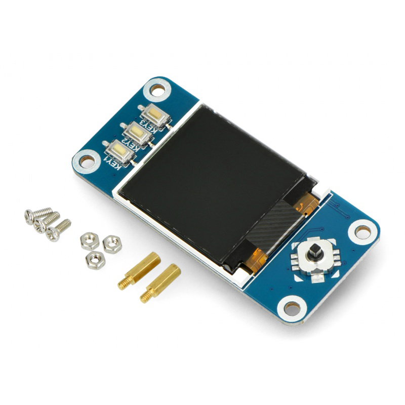LCD TFT 1,44 '' 128x128px SPI - Hut für Raspberry Pi 4/3 + /