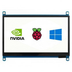 H-Touchscreen - kapazitives LCD IPS 7 '' V4.1 1024x600px HDMI +