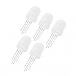 NeoPixel - LED WS2812B / SK6812 8mm - 5St. - Adafrucht 1734