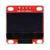 OLED-Display, blaue Grafik, 0,96 '' 128x64px I2C - rot