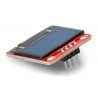 OLED-Display, blaue Grafik, 0,96 '' 128x64px I2C - rot