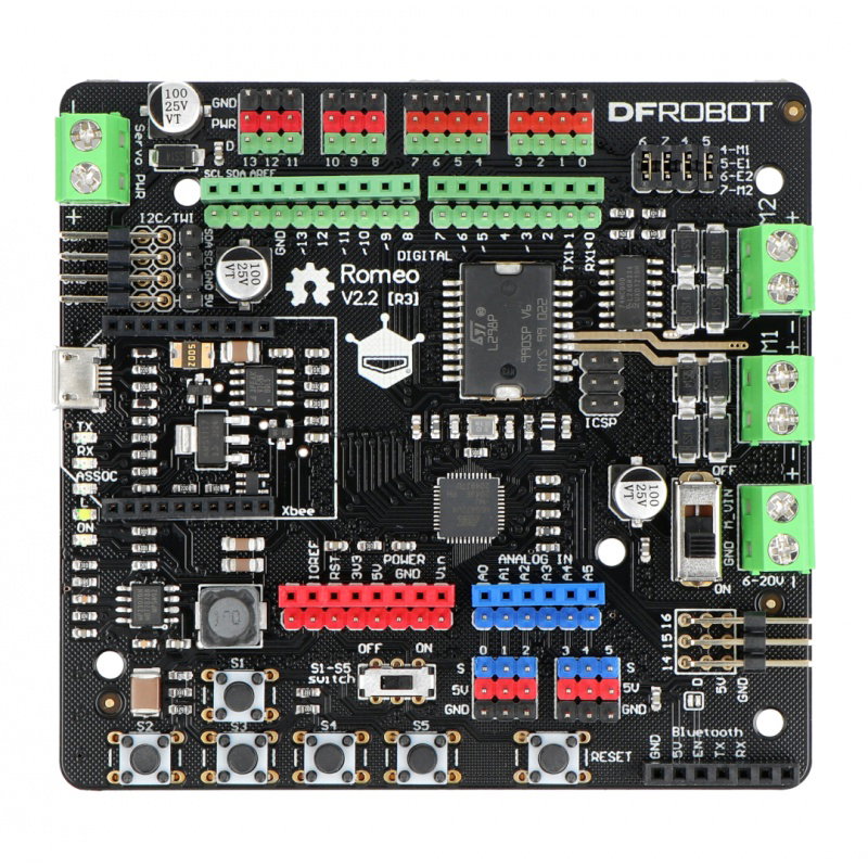 Romeo v2 ATmega32u4 - All-in-One-Controller - Arduino-kompatibel