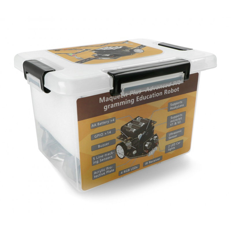 DFRobot micro: Maqueen Plus V2 mit HuskyLens – fortschrittliche