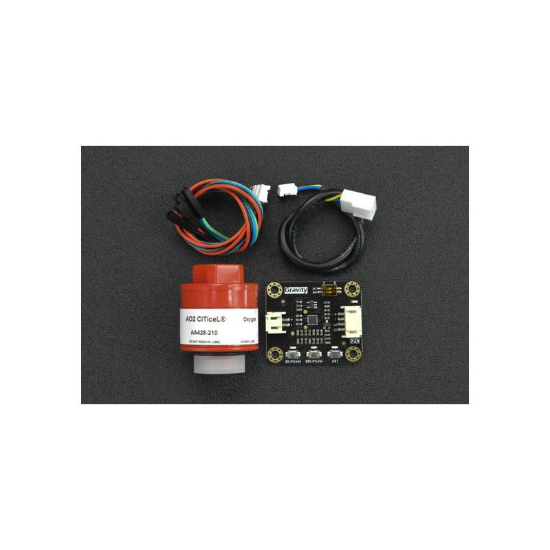 Gravity Electrochemical Oxygen Sensor (0-100Vol) I2C