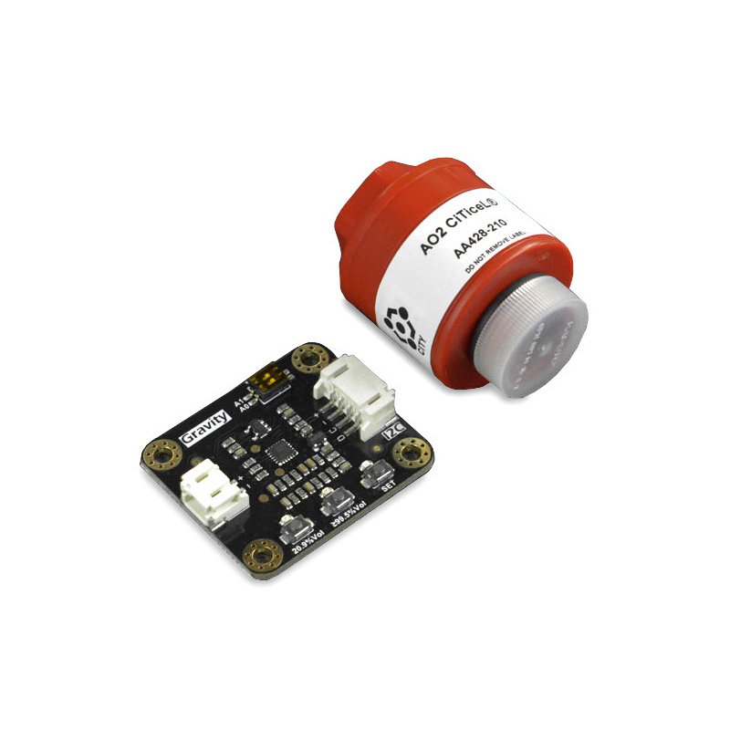 Schwerkraft - Elektrochemischer Sauerstoffsensor (0-100Vol) -