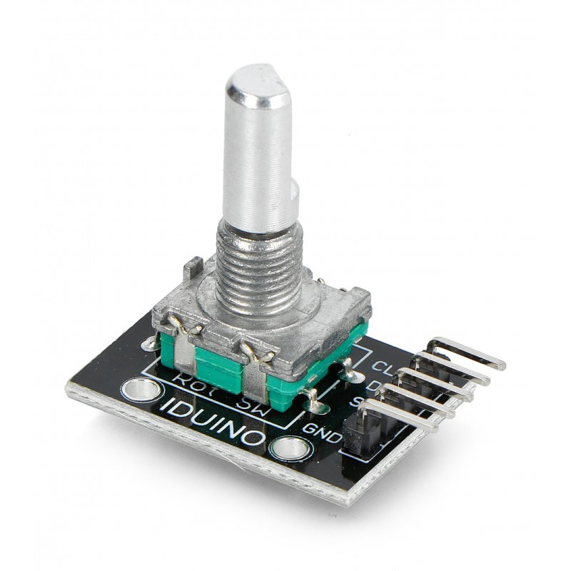 Rotationssensor, Impulsgeber, Encoder mit Knopf - Iduino SE055