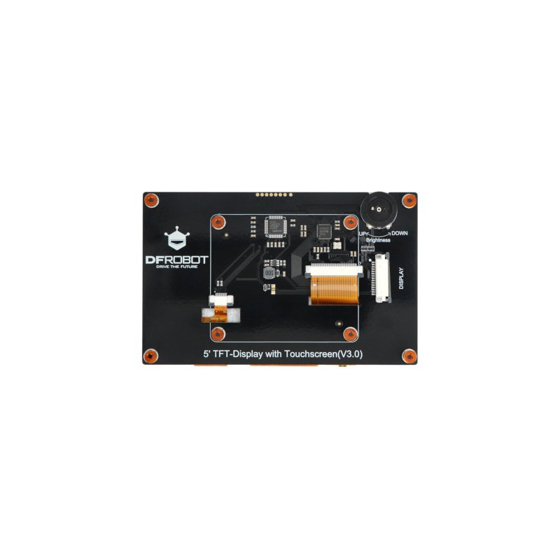 DFRobot V3.0 Touchscreen - kapazitiver 5 '' 800x480px DSI für