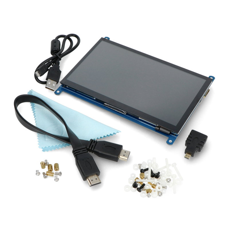 Kapazitiver IPS-LCD-Touchscreen 7 '' C 1024x600px HDMI + USB