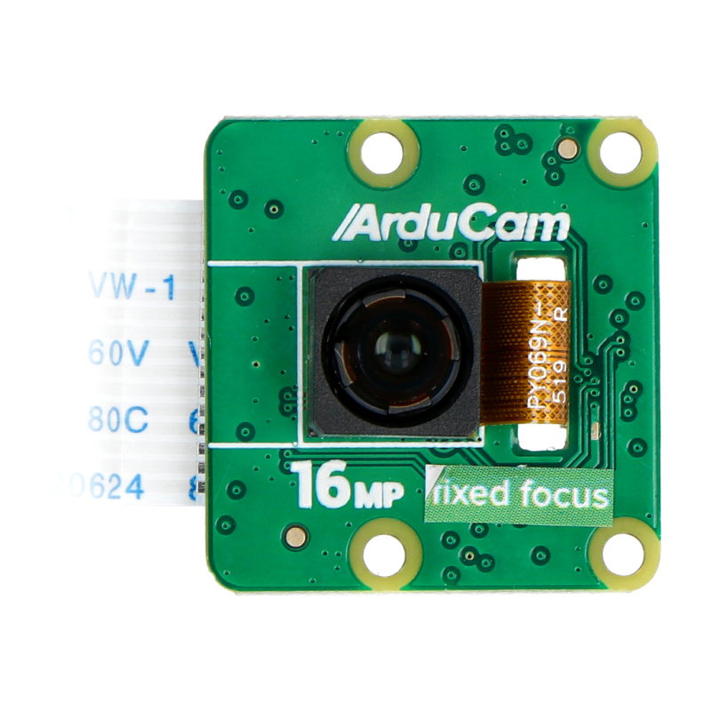 Arducam 16MP IMX519 (NOIR) camera module for All Raspberry Pi