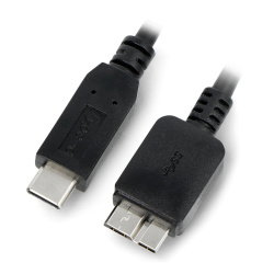 Kabel USB type C / USB Micro B 3.0 1m AK-USB-44