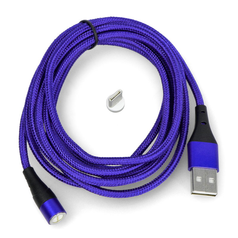 Kabel magnetyczny USB A / USB type C 2m AK-USB-43
