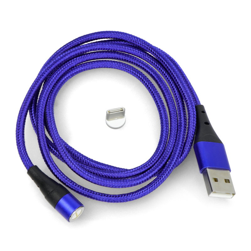 Kabel magnetyczny USB A / USB type C 1m AK-USB-42
