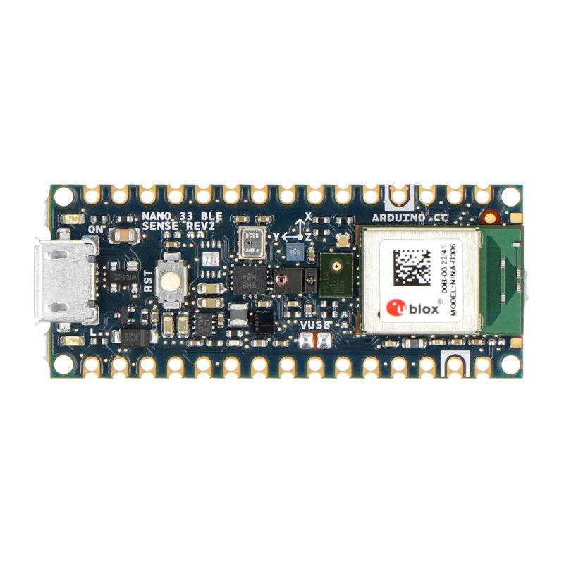 Arduino Nano 33 BLE Sense Rev2