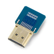 DIY HDMI Cable: Straight HDMI Plug Adapter