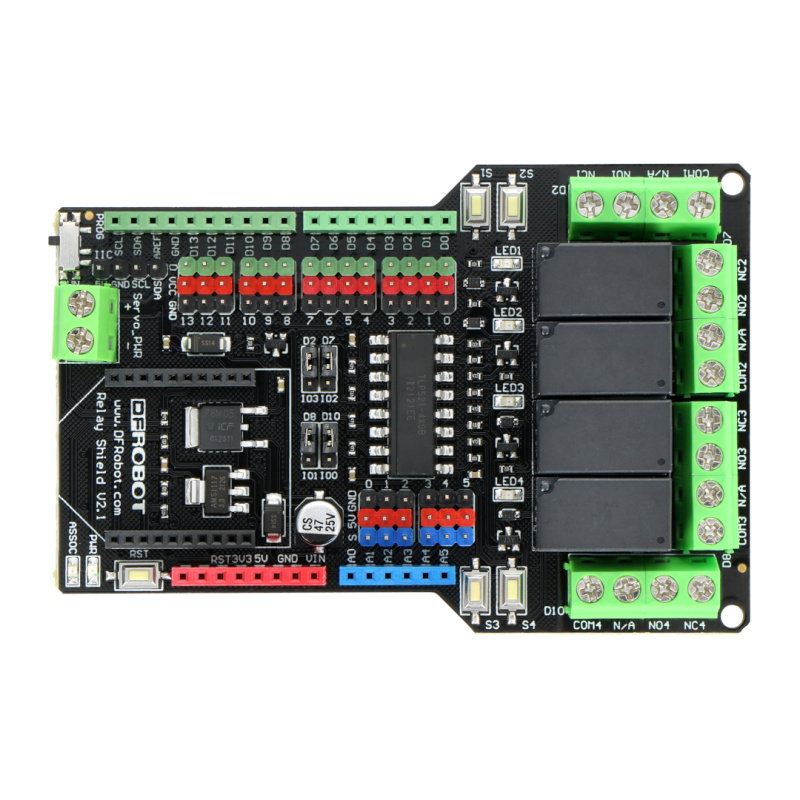 DFRobot Relay Shield - Relais für Arduino v2.1