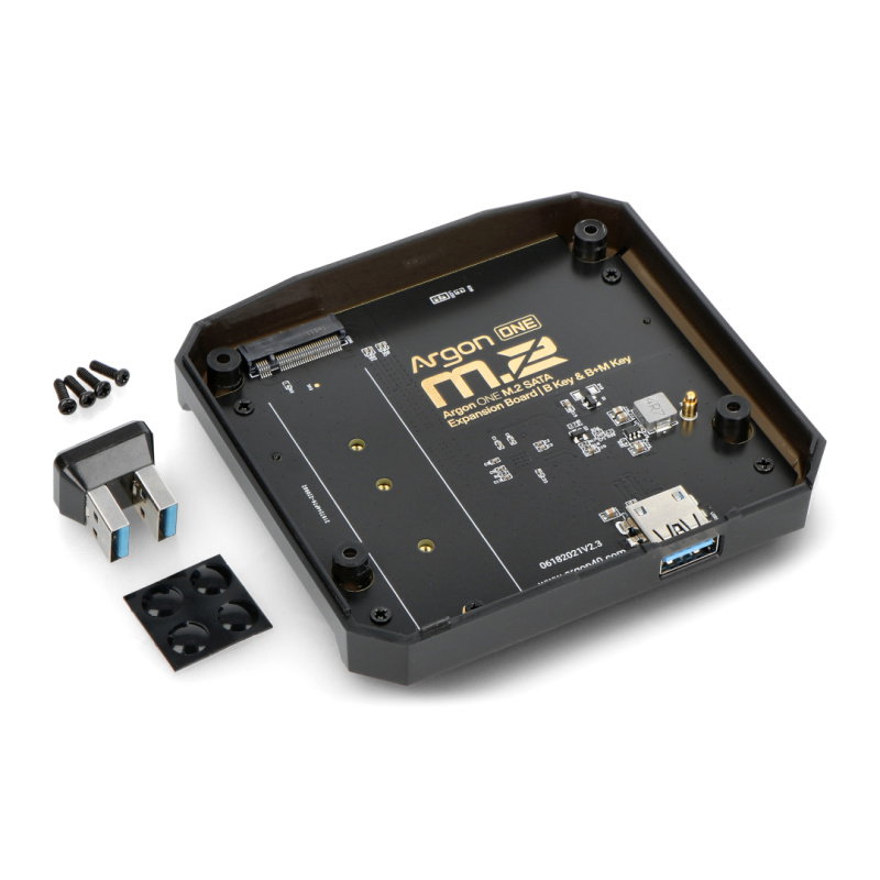 Argon ONE M.2 SATA Erweiterungsboard - für Raspberry Pi 4B