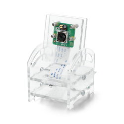 Uchwyt do kamery Raspberry Pi V3 - przezroczysty