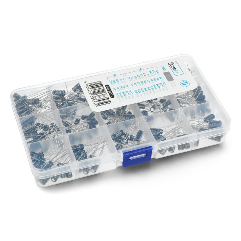 THT-Elektrolytkondensator-Satz - 200-tlg. - justPi