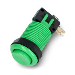 Konkaver Arcade-Knopf 3,5 cm – grün – SparkFun COM-09341