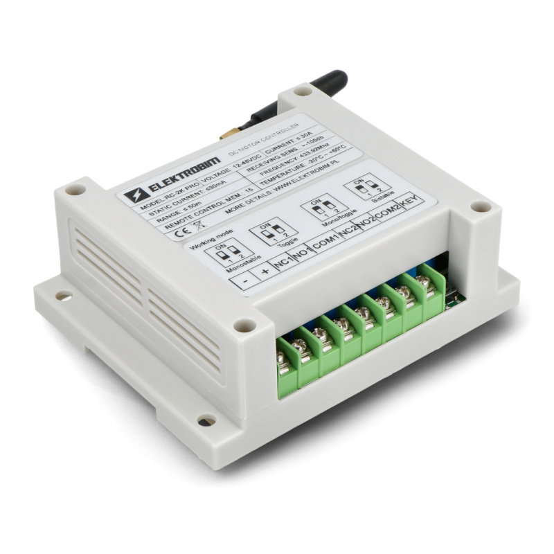 Zdalny sterownik siłowników elektrycznych RC-2K Pro