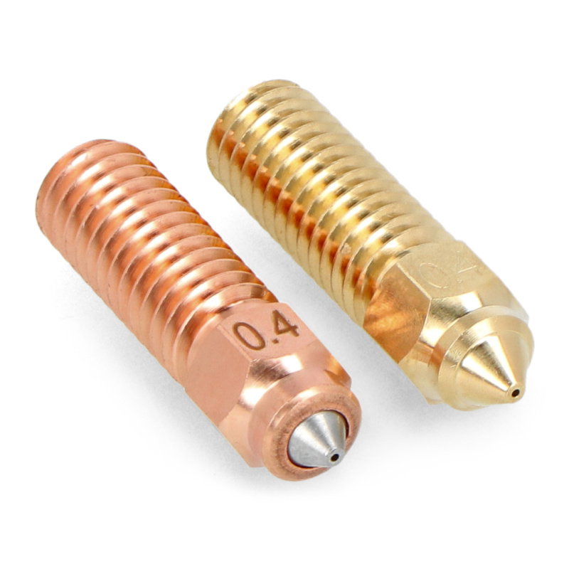 Zestaw dysz 0,4mm M6 do drukarki 3D Creality K1 - filament