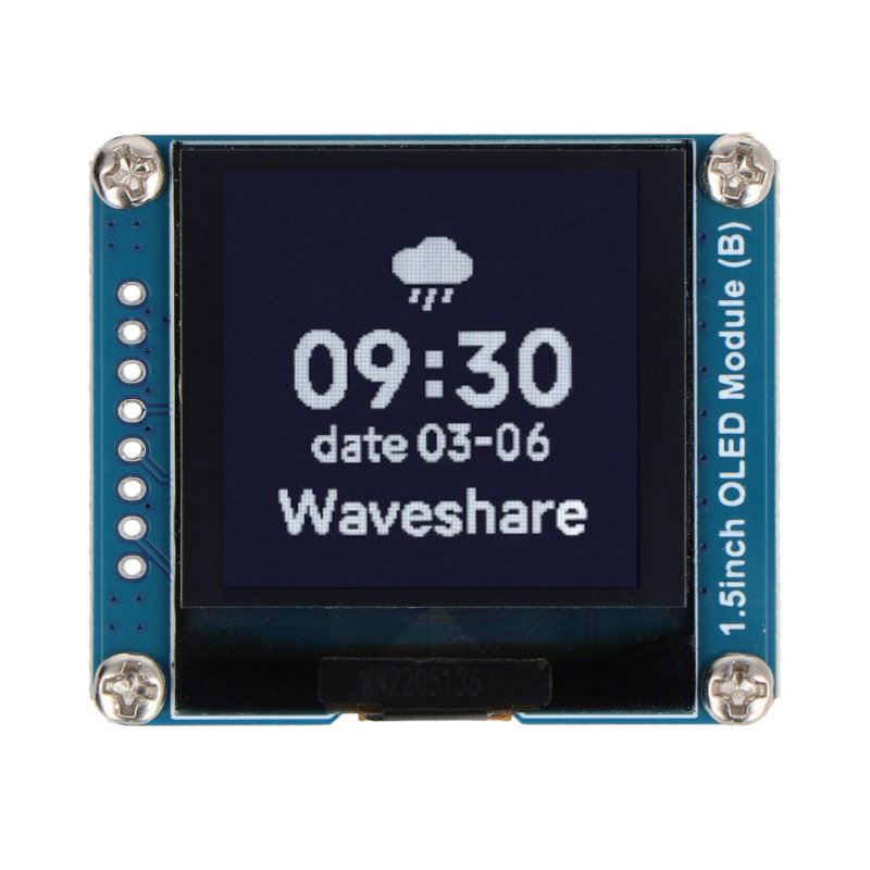 1.5inch OLED Display Module, 128×128 Resolution