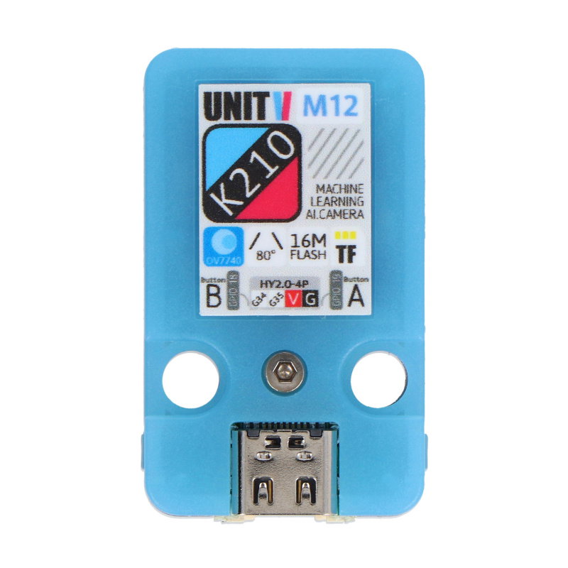 UnitV K210 AI Camera M12 Version(OV7740)