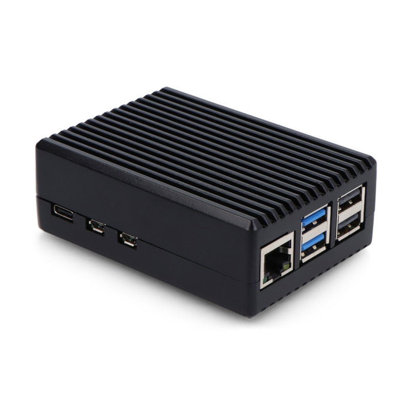 Aluminum case for Raspberry Pi 5 similar to RPI4C067 DNG-18742