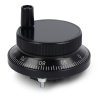 CNC Rotary Encoder - 100 Pulses per Rotation - 60mm Black