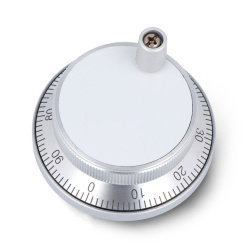 CNC Rotary Encoder - 100 Pulses per Rotation - 60mm Silver