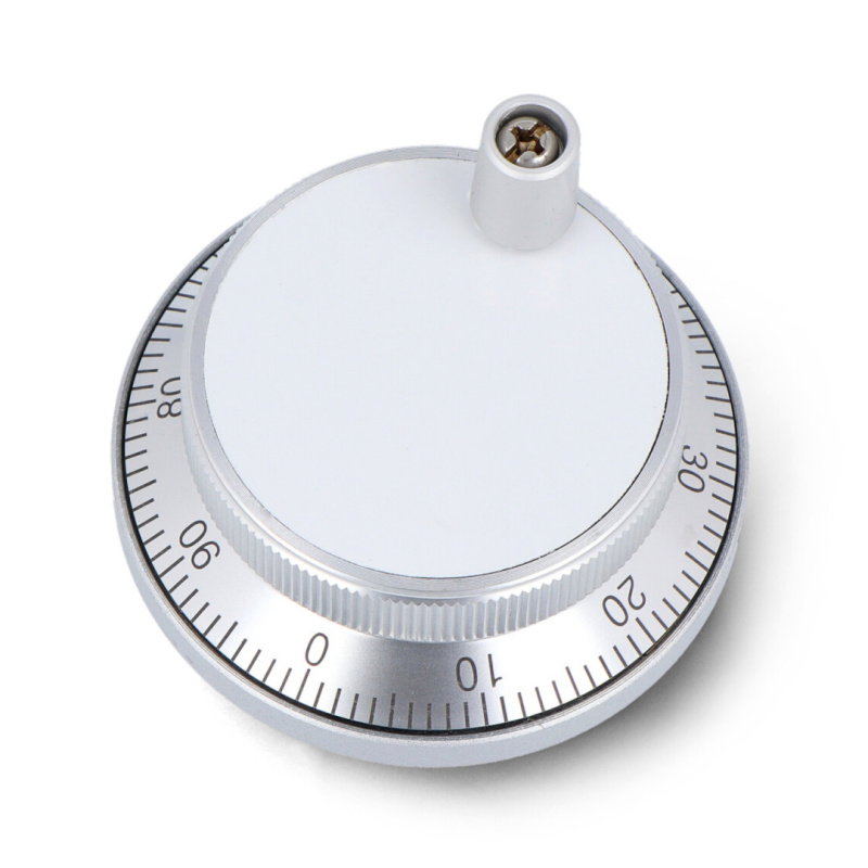 CNC Rotary Encoder - 100 Pulses per Rotation - 60mm Silver