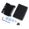 JustPi Gehäuse für Raspberry Pi 5 - Aluminium - schwarz